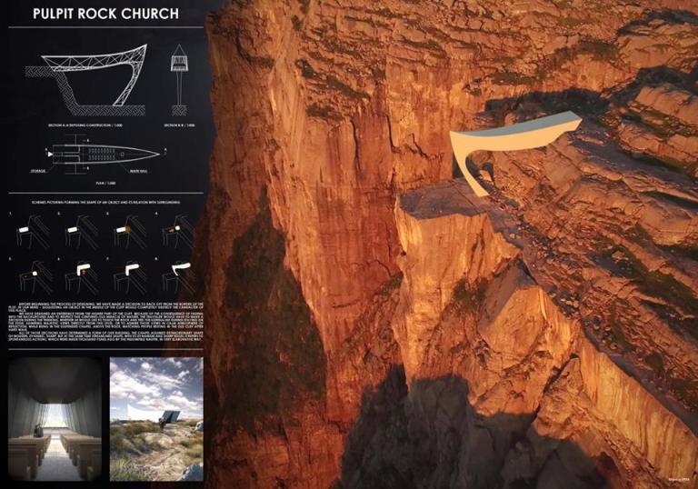 Pomysły z piekła rodem, czyli konkurs na zabudowanie jednego z cudów natury Norwegii, Preikestolen Pomysły z piekła rodem, czyli konkurs na zabudowanie jednego z cudów natury Norwegii, Preikestolen