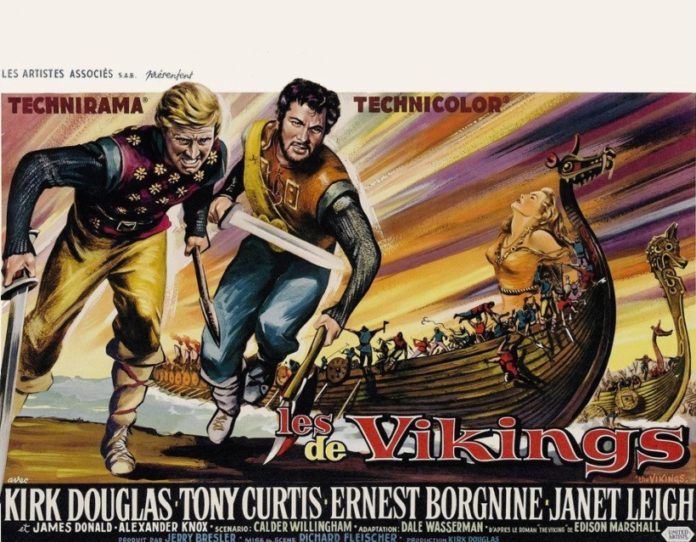 „Wikingowie” z 1958 roku. Film, który wprowadził Wikingów do Valhalli popkultury. „Wikingowie” z 1958 roku. Film, który wprowadził Wikingów do Valhalli popkultury.