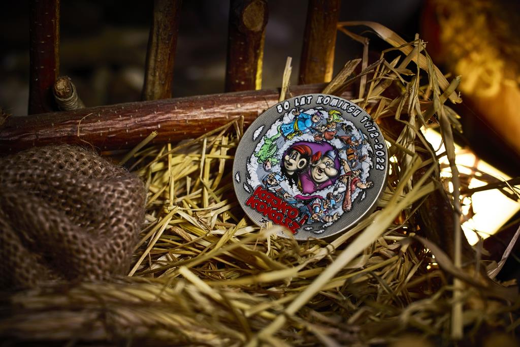 Kajko i Kokosz mają własną, srebrną monetę! Kajko i Kokosz mają własną, srebrną monetę!